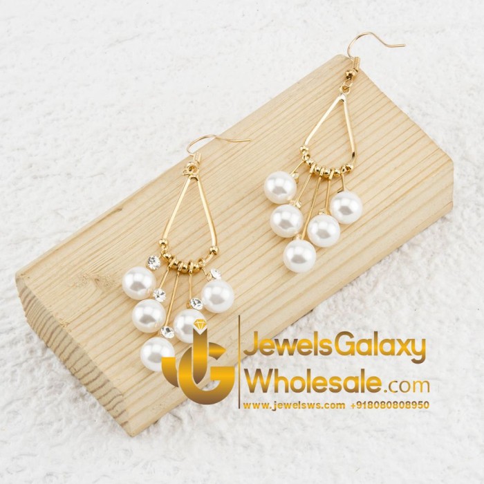 Enthralling Pearl Drop Earrings 1508